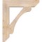 Ekena Millwork Legacy Slat Smooth Bracket, Douglas Fir, 5 1/2"W x 30"D x 34"H BKT06X30X34LEC06SDF - alternate 3